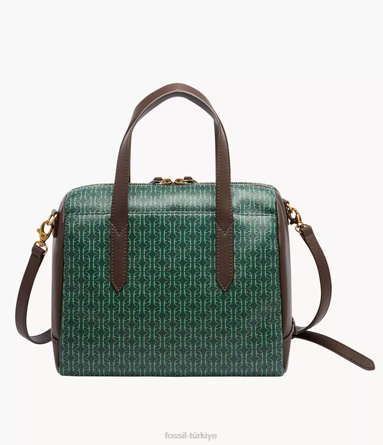 Fossil 6J04567 yeşil Sidney çantası çanta kadınlar