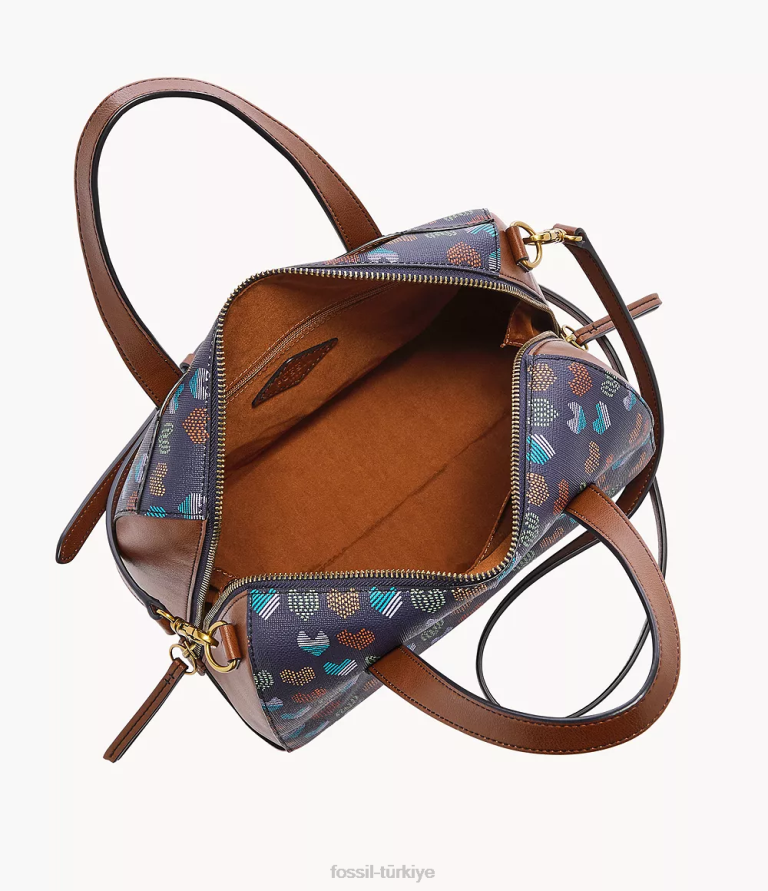 Fossil 6J04569 Donanma Sidney çantası çanta kadınlar