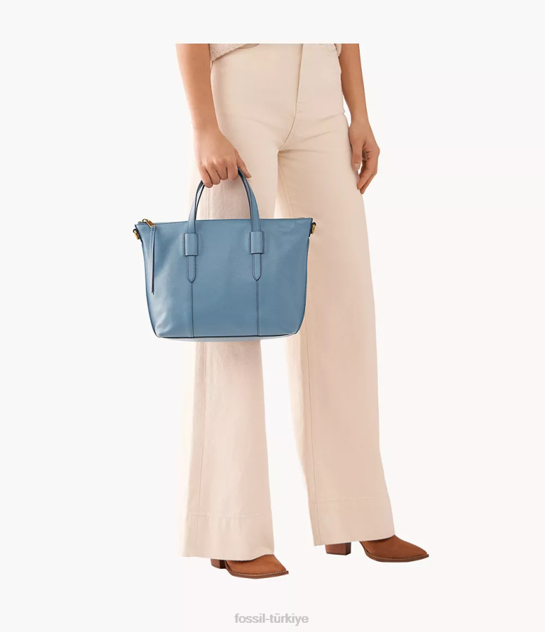 Fossil 6J04585 mavi Skylar çantası çanta kadınlar