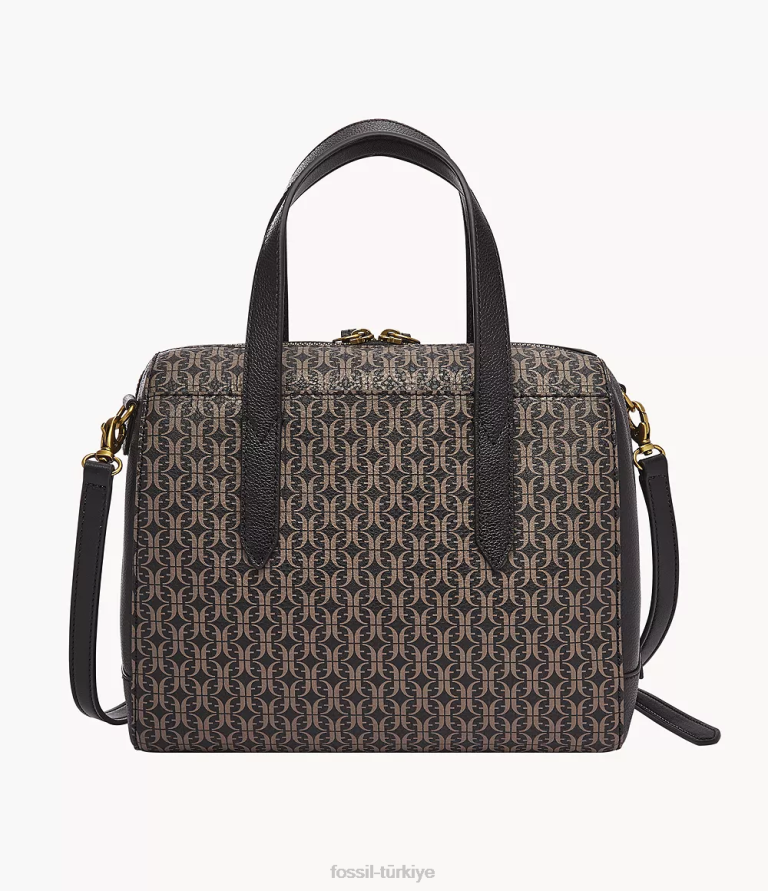 Fossil 6J04588 siyah Sidney çantası çanta kadınlar