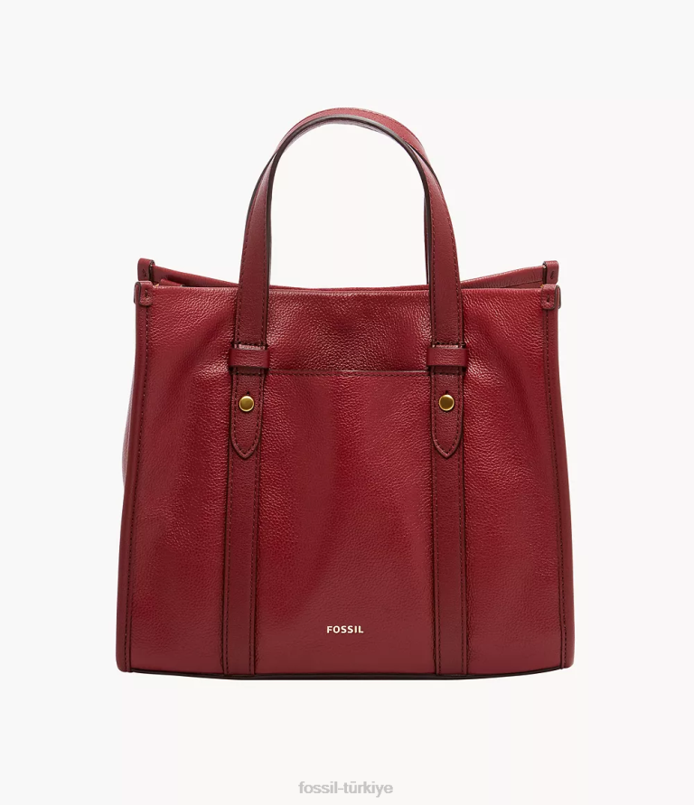 Fossil 6J04611 kırmızı Kingston çantası çanta kadınlar