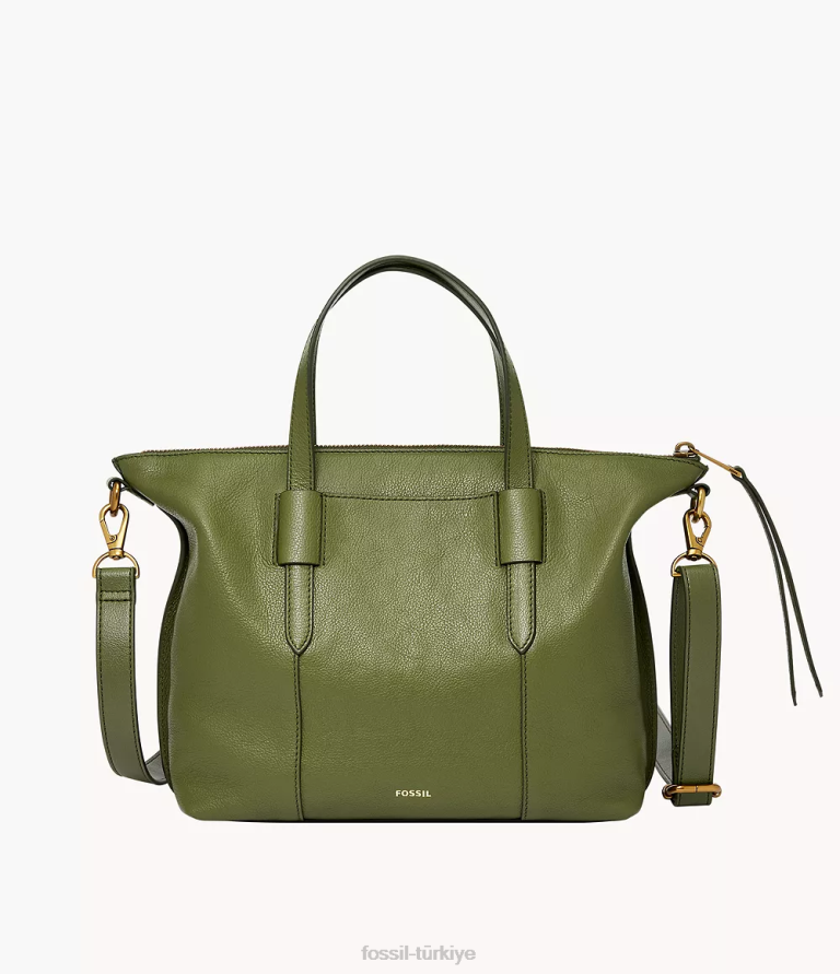 Fossil 6J04678 zeytin Skylar çantası çanta kadınlar