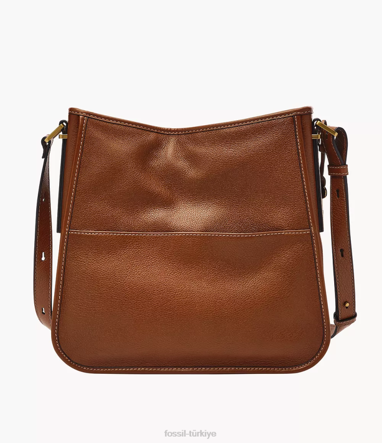 Fossil 6J04380 kahverengi miras serseri çanta kadınlar