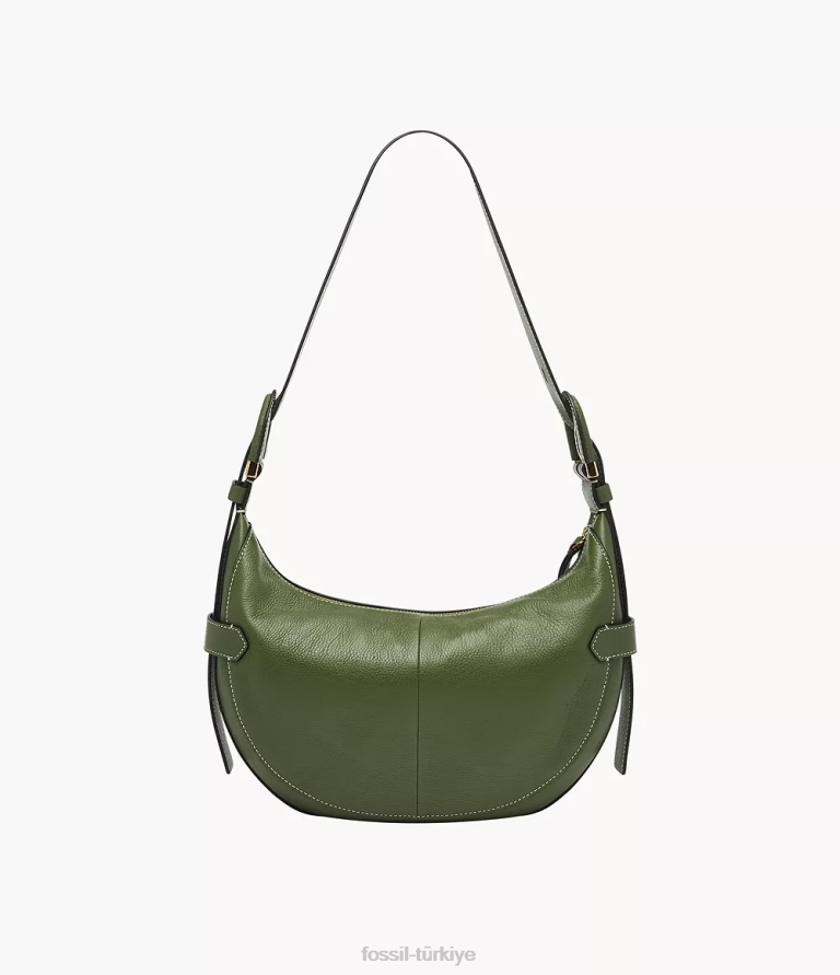 Fossil 6J04385 yeşil Harwell serseri çanta kadınlar