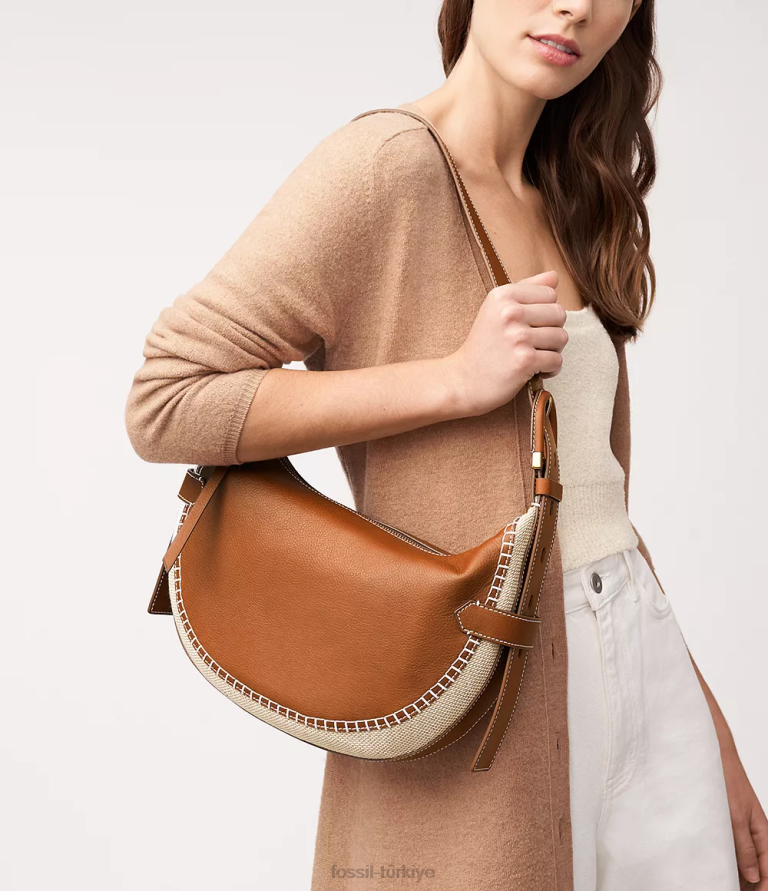 Fossil 6J04386 sele Harwell serseri çanta kadınlar