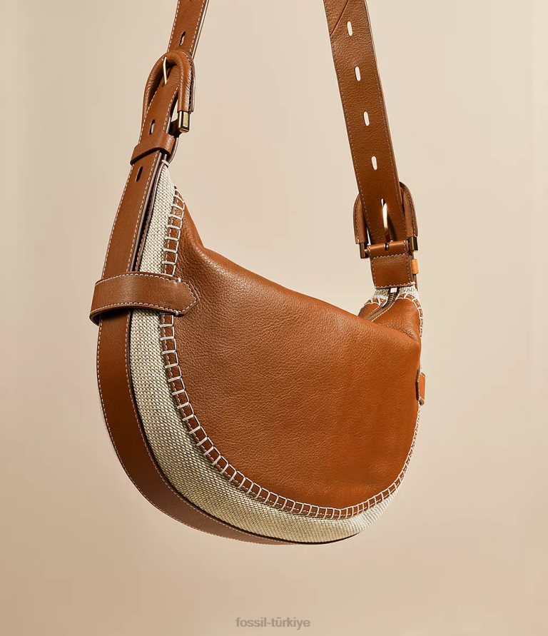 Fossil 6J04386 sele Harwell serseri çanta kadınlar