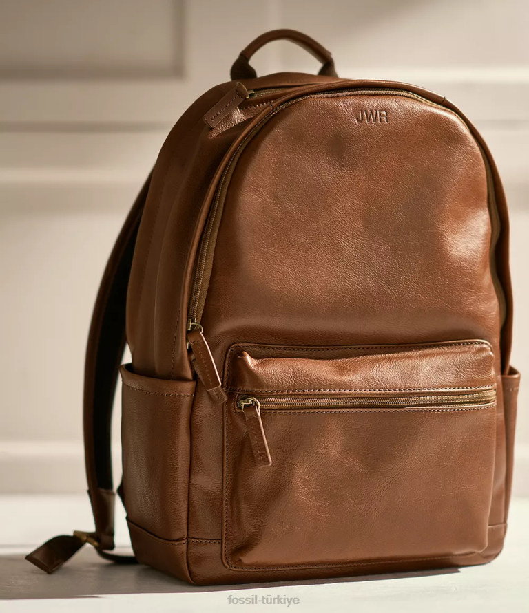 Fossil 6J041614 konyak Buckner sırt çantası çanta kadınlar