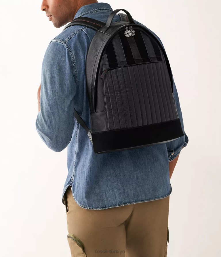 Fossil 6J041627 siyah yıldız savaşları darth vader sırt çantası çanta kadınlar