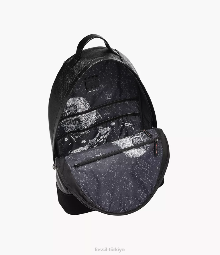Fossil 6J041627 siyah yıldız savaşları darth vader sırt çantası çanta kadınlar