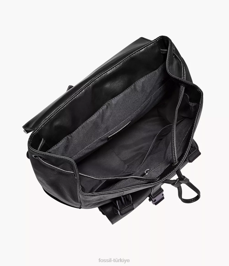 Fossil 6J041641 siyah weston sırt çantası çanta kadınlar