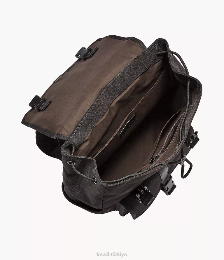 Fossil 6J041642 siyah weston sırt çantası çanta kadınlar