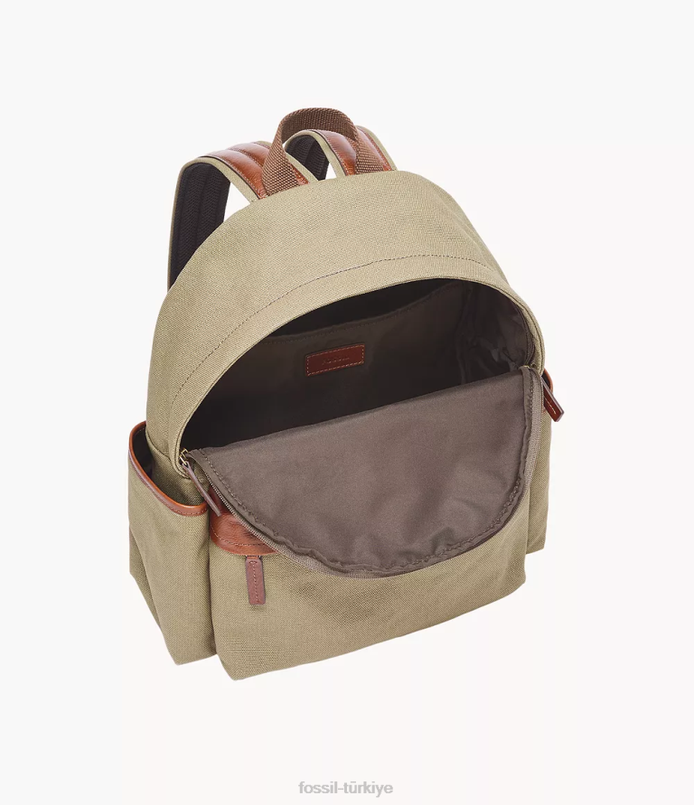Fossil 6J041650 zeytin mil sırt çantası çanta kadınlar