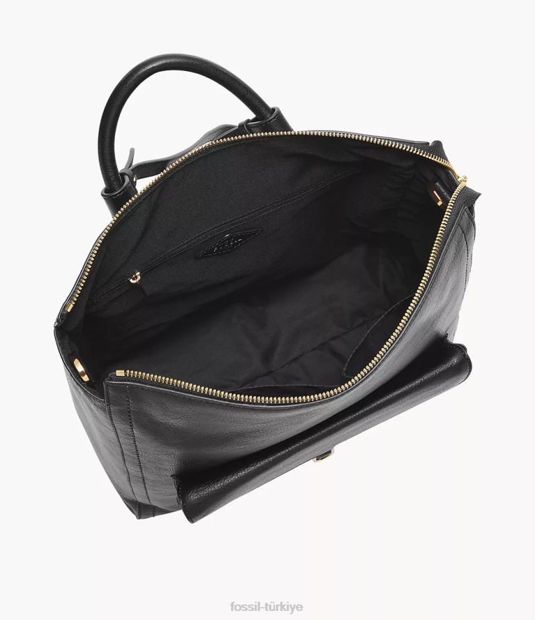 Fossil 6J04394 siyah Parker'ın sırt çantası çanta kadınlar