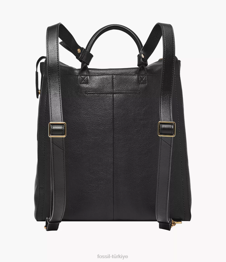 Fossil 6J04394 siyah Parker'ın sırt çantası çanta kadınlar
