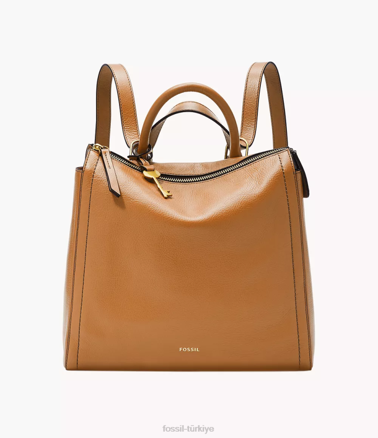 Fossil 6J04426 deve parker küçük sırt çantası çanta kadınlar