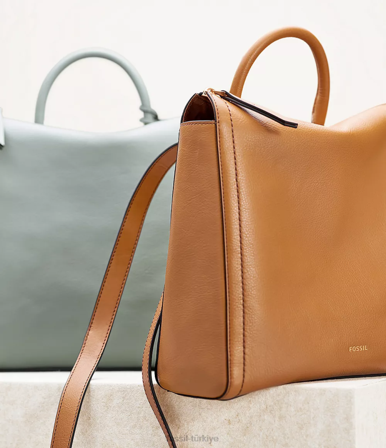 Fossil 6J04426 deve parker küçük sırt çantası çanta kadınlar