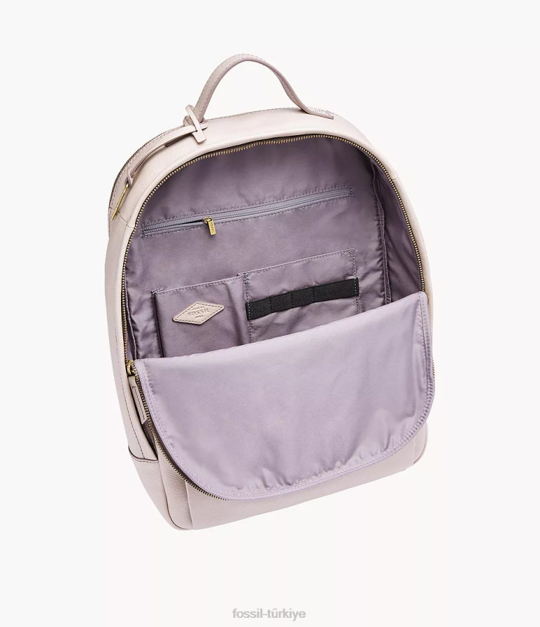 Fossil 6J04670 gri şeri sırt çantası çanta kadınlar