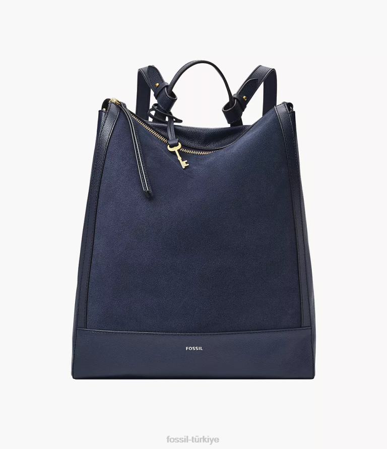 Fossil 6J04726 Donanma elina üstü açılır sırt çantası çanta kadınlar