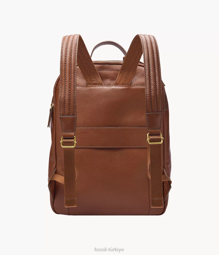 Fossil 6J04741 kahverengi şeri sırt çantası çanta kadınlar
