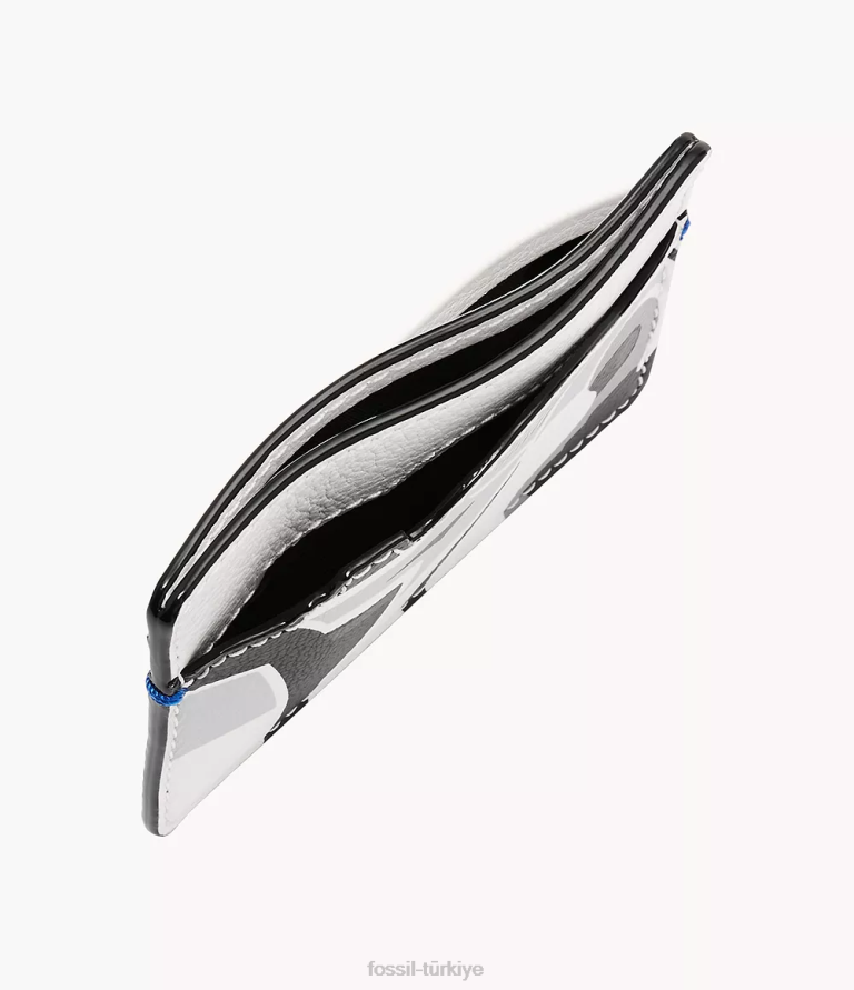 Fossil 6J041713 beyaz yıldız savaşlarıstormtrooper kart kutusu cüzdan erkekler