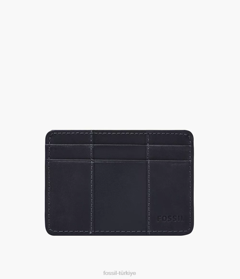 Fossil 6J041719 Donanma everett kart durumda cüzdan erkekler