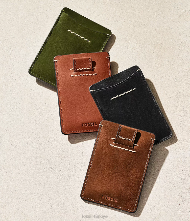 Fossil 6J041739 kahverengi westover kart durumda cüzdan erkekler