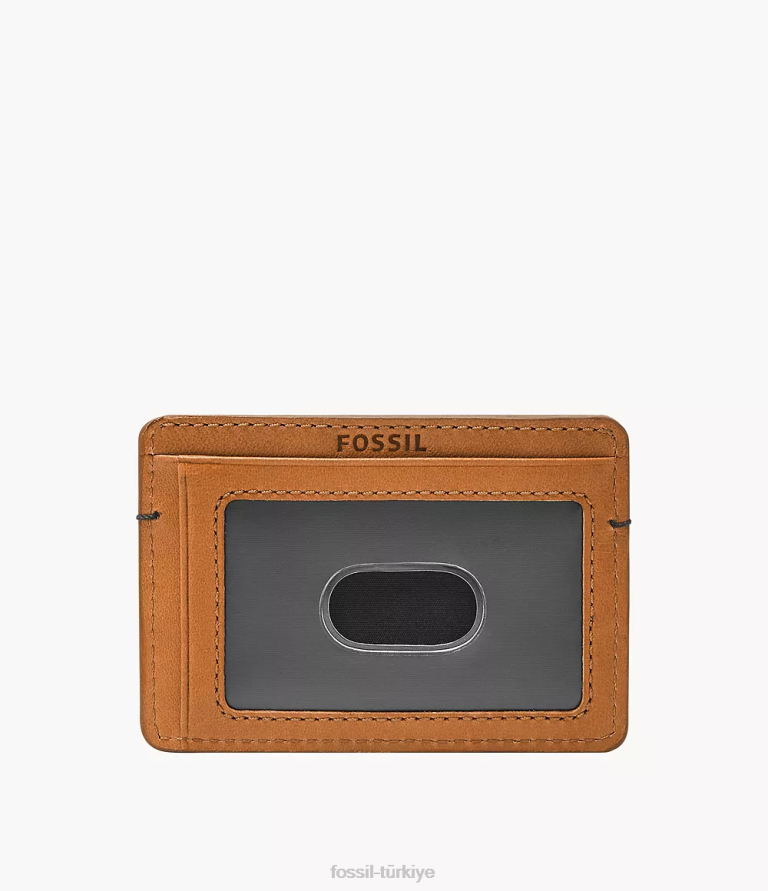 Fossil 6J041775 deve bronson kart durumda cüzdan erkekler