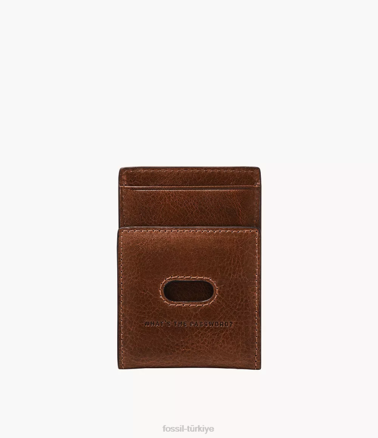 Fossil 6J042049 konyak andrew kart durumda cüzdan erkekler