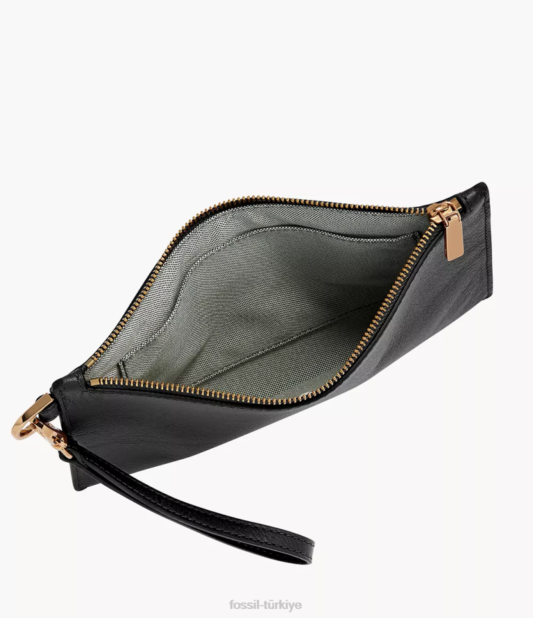 Fossil 6J04790 siyah bileklik cüzdan kadınlar