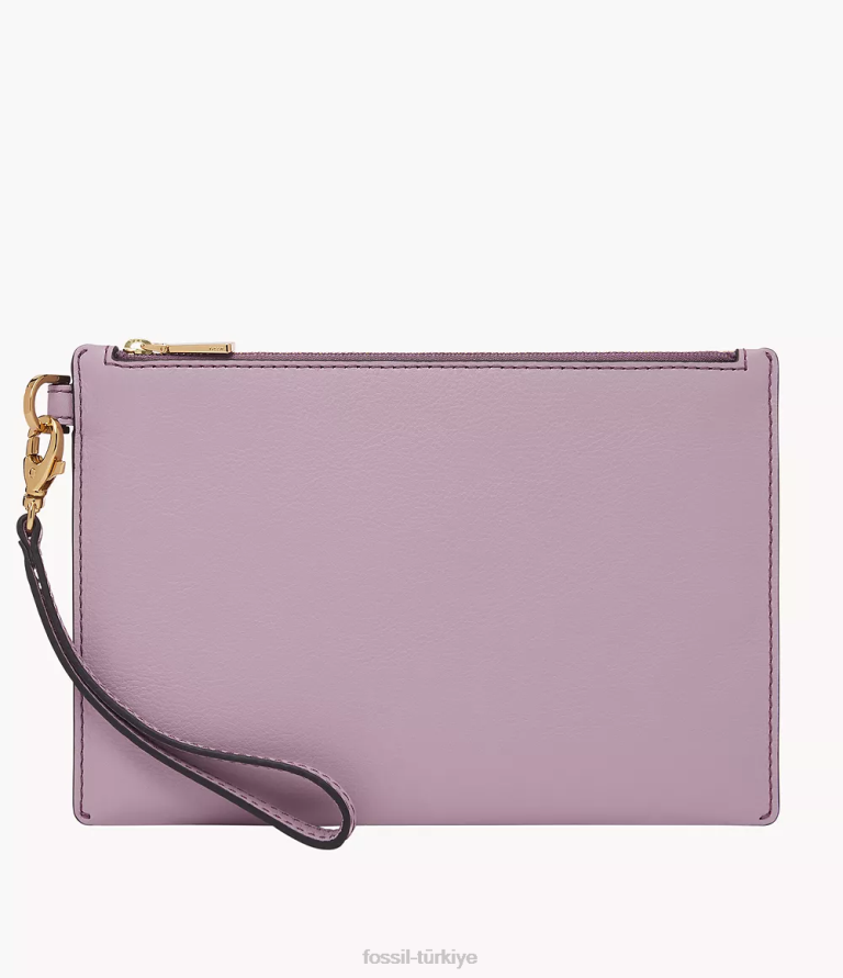 Fossil 6J04792 mor hediye bilekliği cüzdan kadınlar