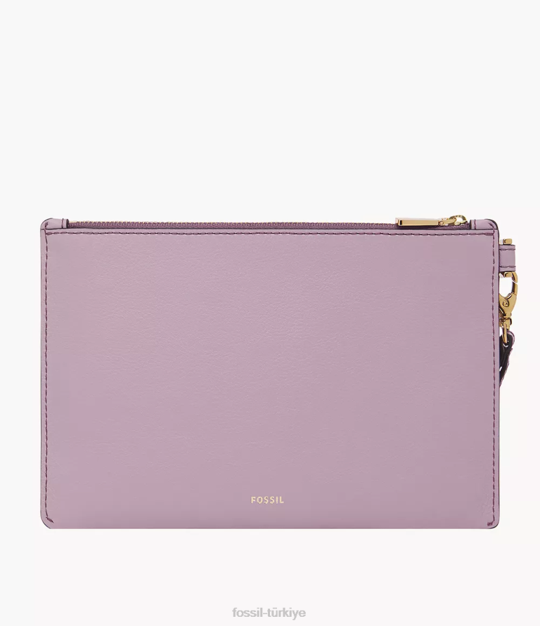 Fossil 6J04792 mor hediye bilekliği cüzdan kadınlar