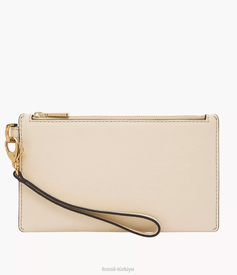 Fossil 6J04795 beyaz küçük bileklik cüzdan kadınlar