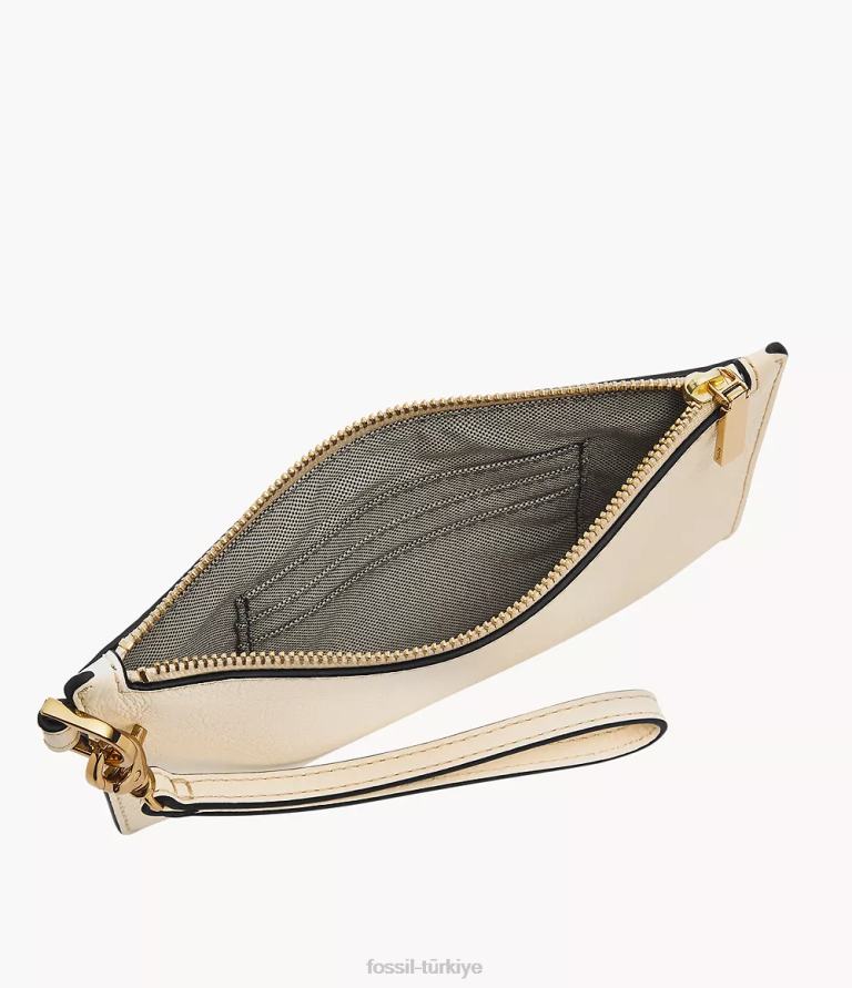 Fossil 6J04795 beyaz küçük bileklik cüzdan kadınlar