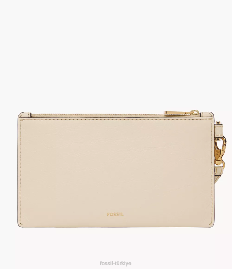 Fossil 6J04795 beyaz küçük bileklik cüzdan kadınlar