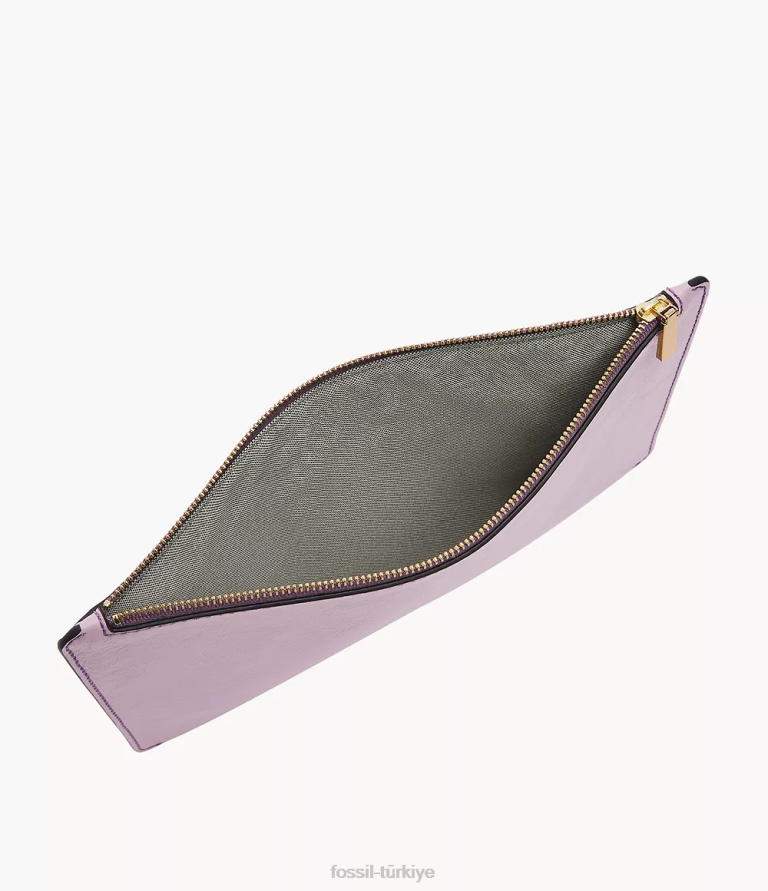 Fossil 6J041995 mor kese cüzdan kadınlar