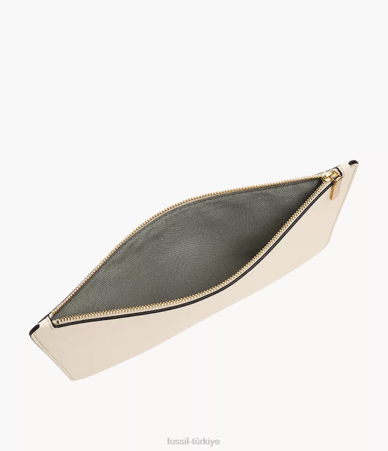 Fossil 6J042001 beyaz kese cüzdan kadınlar