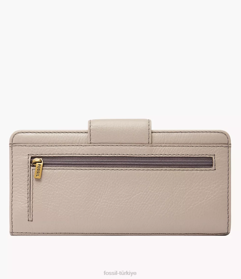 Fossil 6J04839 gri madison tab debriyajı cüzdan kadınlar