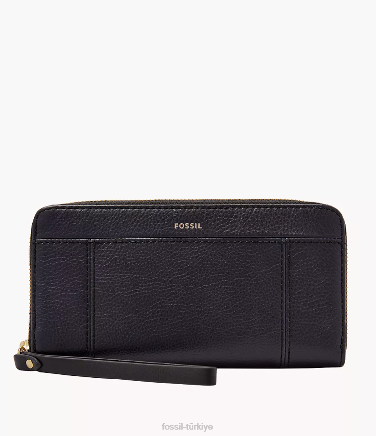 Fossil 6J04841 mavi jori rfid zip debriyajı cüzdan kadınlar