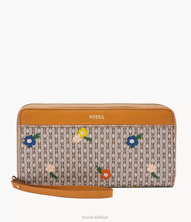 Fossil 6J04848 çok jori zip debriyaj cüzdan kadınlar