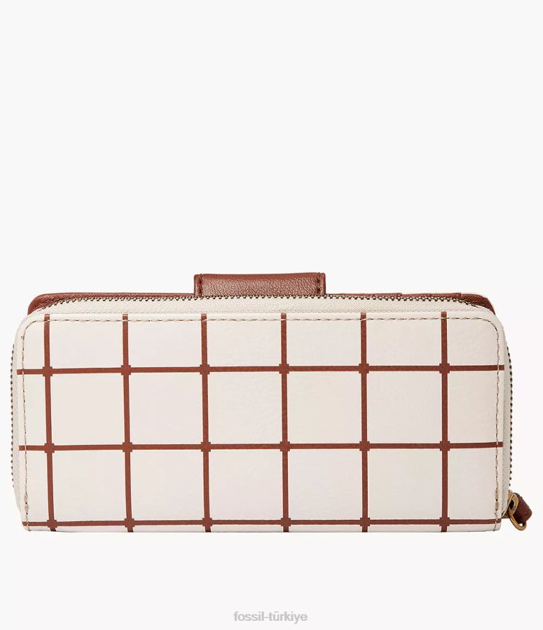Fossil 6J04864 diğer madison fermuarlı debriyaj cüzdan kadınlar