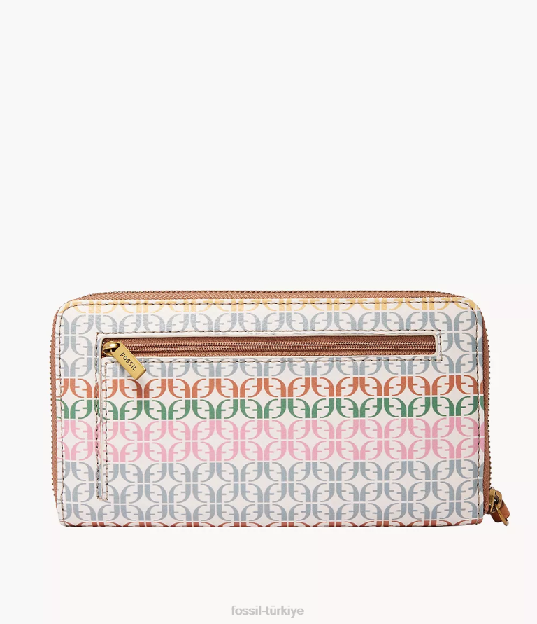 Fossil 6J04866 çok jori zip debriyaj cüzdan kadınlar