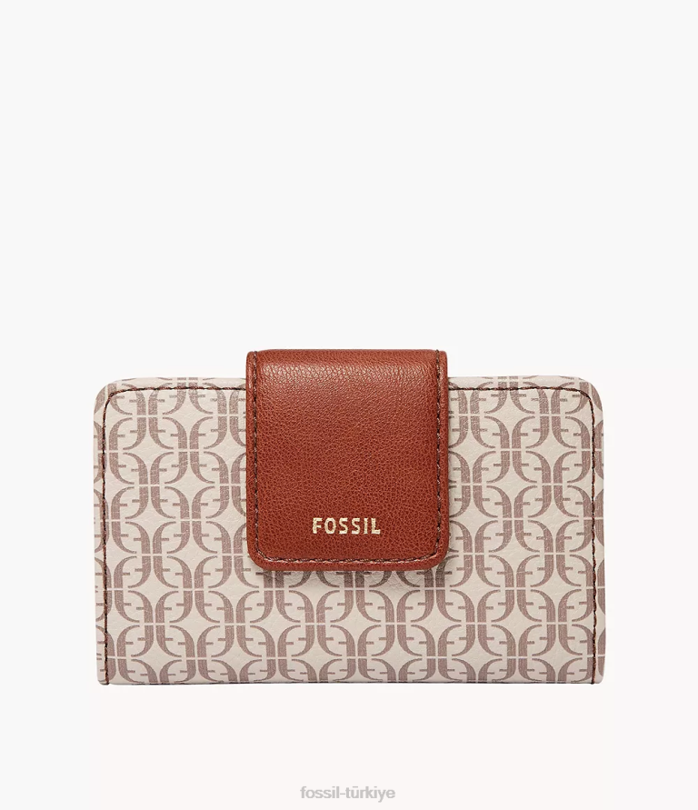 Fossil 6J04892 siyah madison çok işlevli cüzdan kadınlar