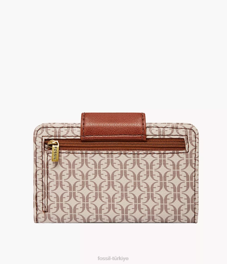 Fossil 6J04892 siyah madison çok işlevli cüzdan kadınlar