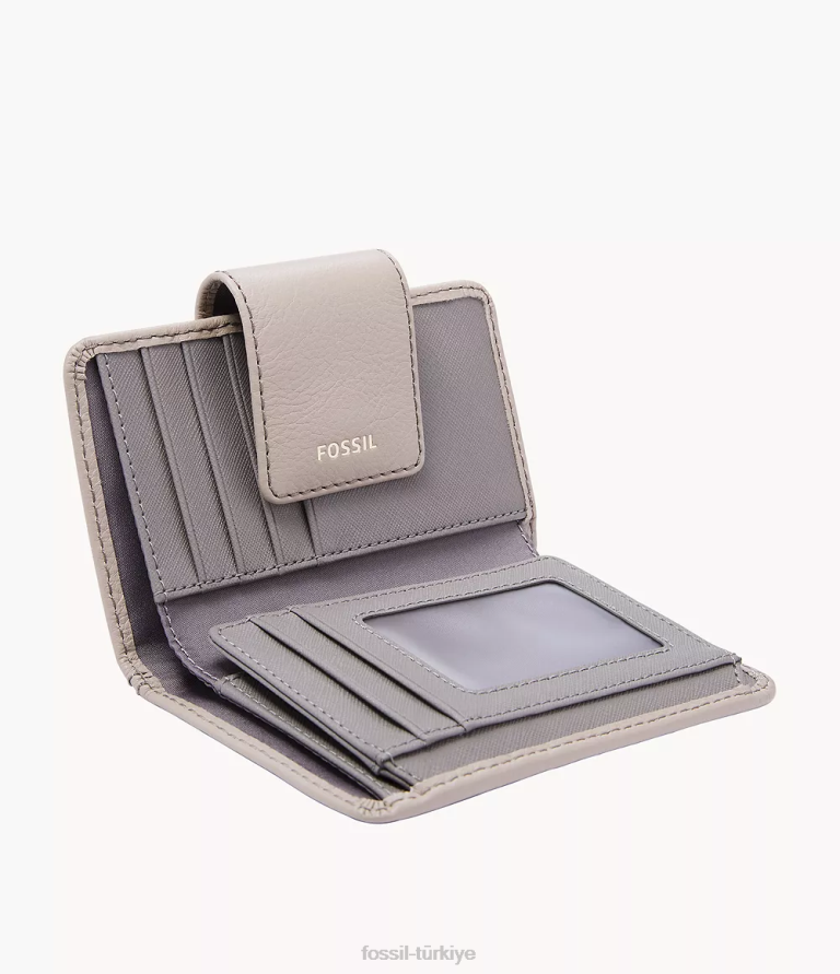 Fossil 6J04894 gri madison çok işlevli cüzdan kadınlar