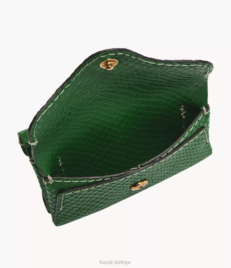 Fossil 6J04772 yeşil miras kartı davası cüzdan kadınlar