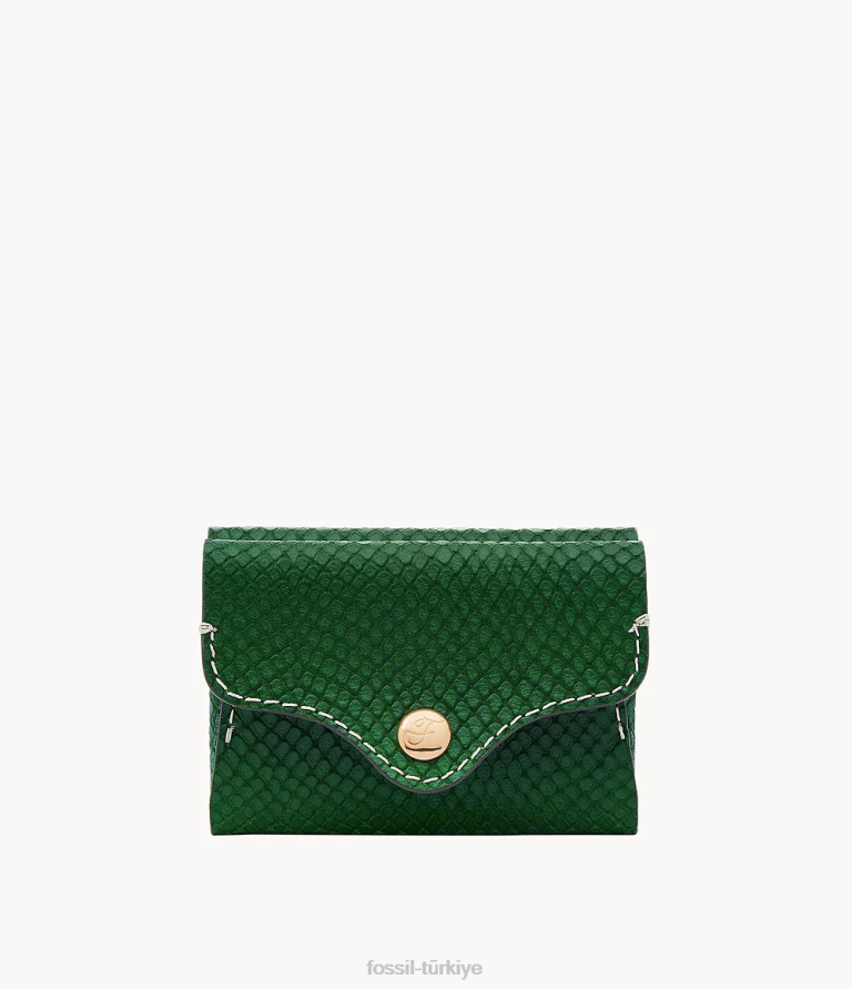 Fossil 6J04772 yeşil miras kartı davası cüzdan kadınlar