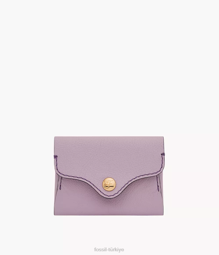 Fossil 6J04774 mor miras kartı davası cüzdan kadınlar
