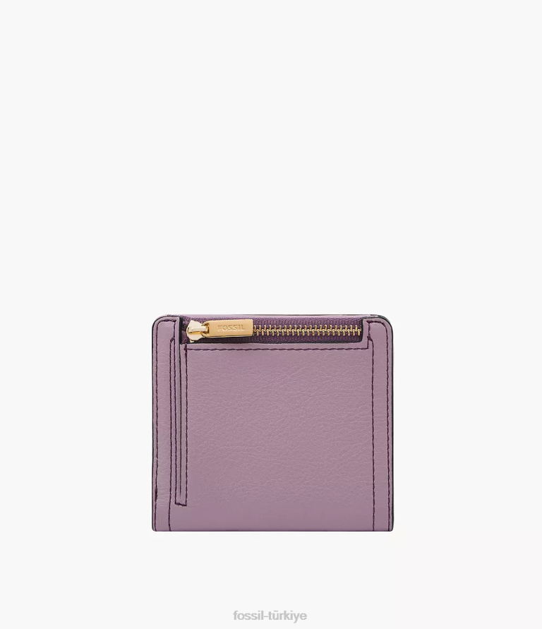 Fossil 6J04751 mor logan küçük iki katlı cüzdan kadınlar
