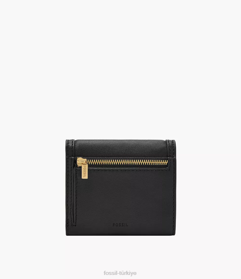 Fossil 6J04759 siyah avondale üç katlı cüzdan kadınlar