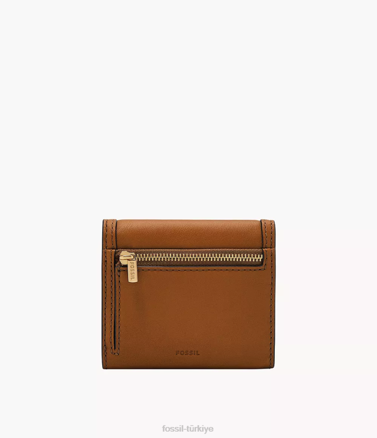 Fossil 6J04776 kahverengi avondale üç katlı cüzdan kadınlar